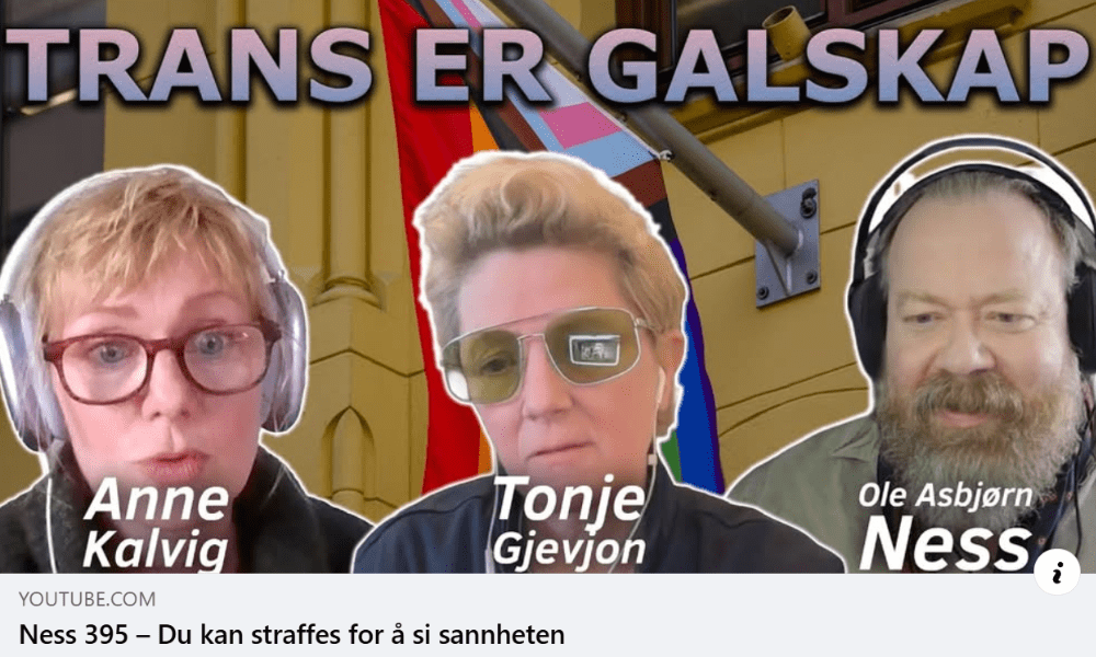 Podcast [Norwegian]: You can be punished for telling the truth